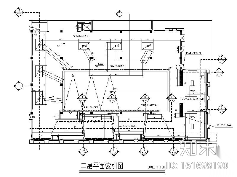 [辽宁]城市规划展示馆室内装修图Ⅰ施工图下载【ID:161698190】