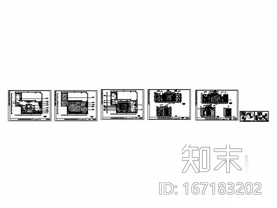 [北京]时尚豪华KTV包厢装修施工图cad施工图下载【ID:167183202】