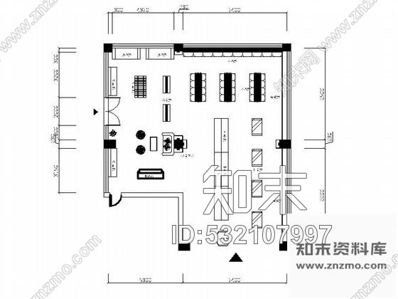 施工图某汽车展示厅装修方案cad施工图下载【ID:532107997】