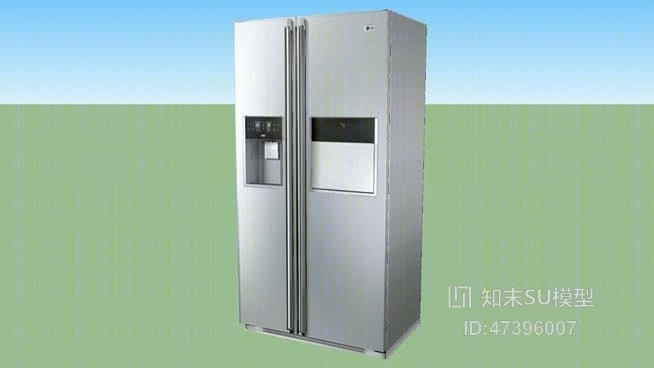 冰箱SU模型下载【ID:617927805】