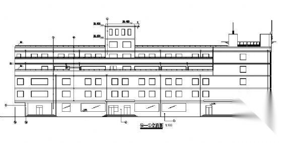 陕西某工人文化宫建筑施工图施工图下载【ID:151619116】