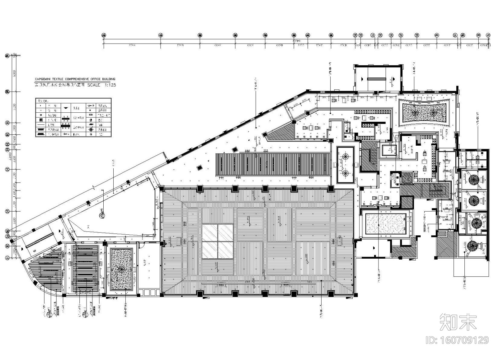 简欧风格水疗休闲会所设计施工图​+效果图cad施工图下载【ID:160709129】