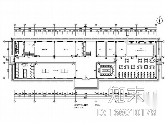 [湖南]看守所营房室内装修设计施工图cad施工图下载【ID:166010178】