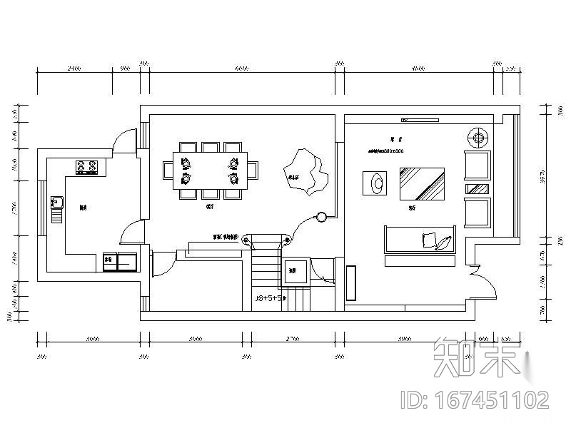 特色中式风格三层别墅装修图cad施工图下载【ID:167451102】