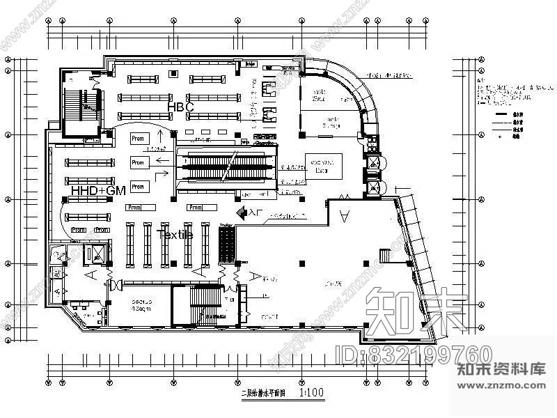 图块/节点某两层五星级酒店平面施工图施工图下载【ID:832199760】