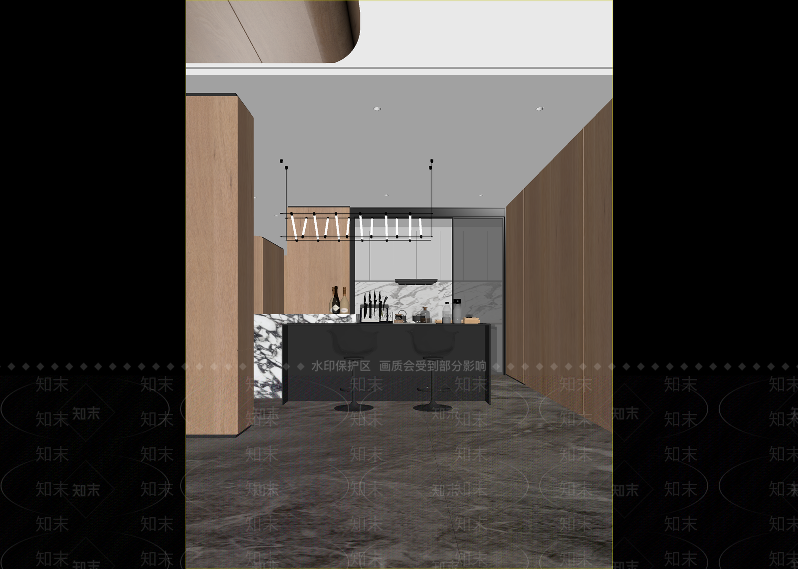 轻奢酒吧3D模型下载【ID:1215075846】