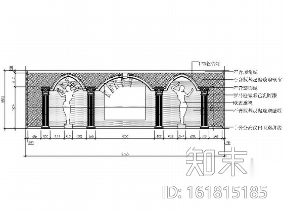 [济南]某大型KTV商务会所全套施工图cad施工图下载【ID:161815185】