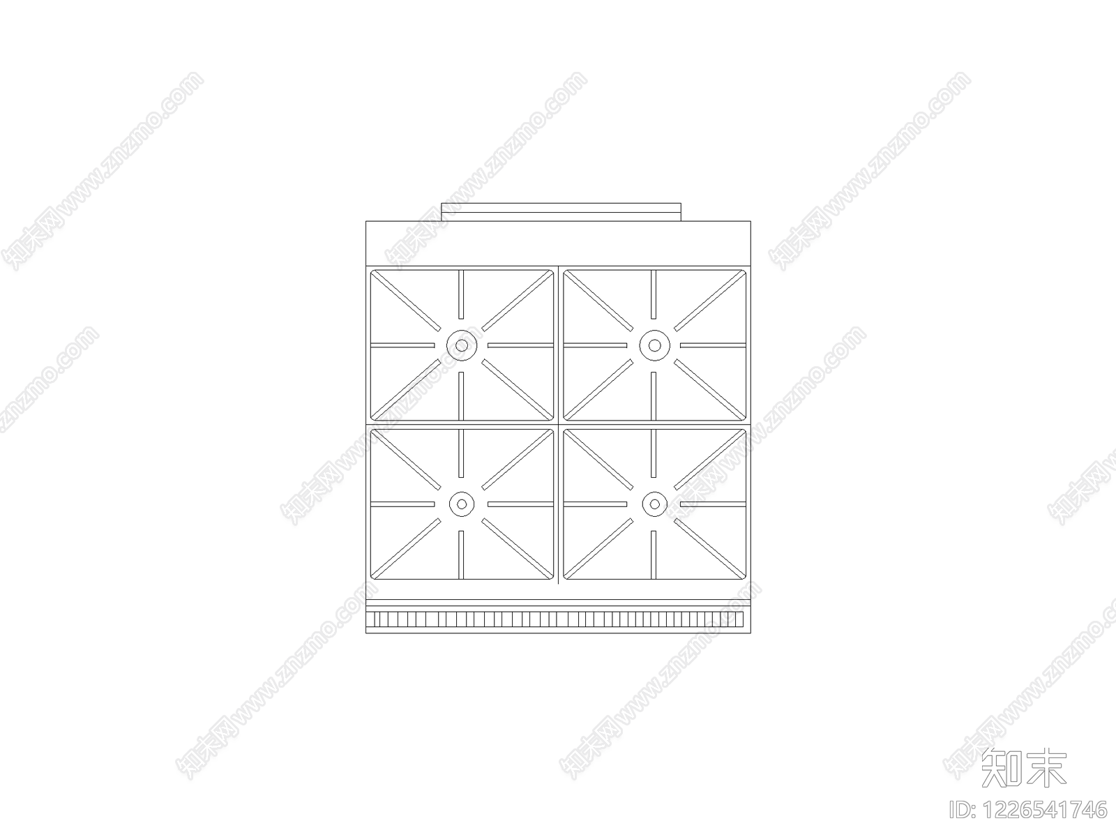柜子cad施工图下载【ID:1226541746】
