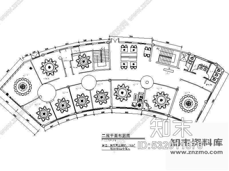 施工图某火锅店室内装修施工图施工图下载【ID:532011576】