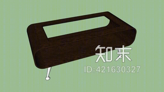 复古沙发桌SU模型下载【ID:421630327】