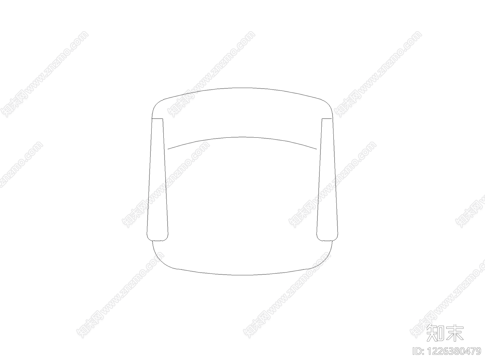 椅子CAD图纸