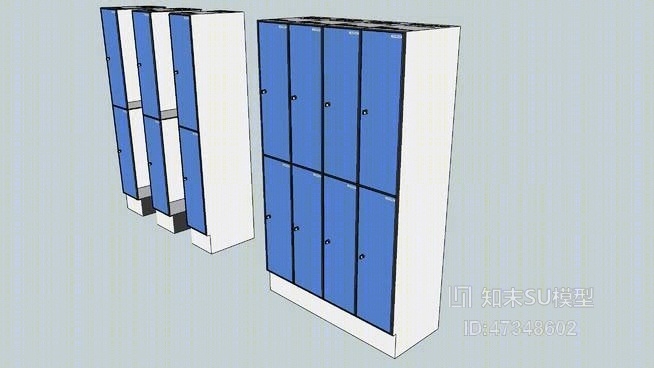 储物柜2-tlSU模型下载【ID:217816861】