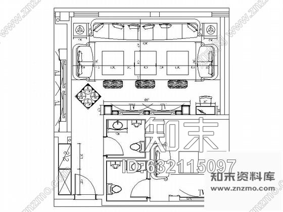 施工图福建欧式国际音乐会所包厢装修图含效果cad施工图下载【ID:632115097】