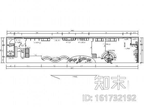 [湖南]某时尚女装专卖店室内装修施工图（含效果）施工图下载【ID:161732192】