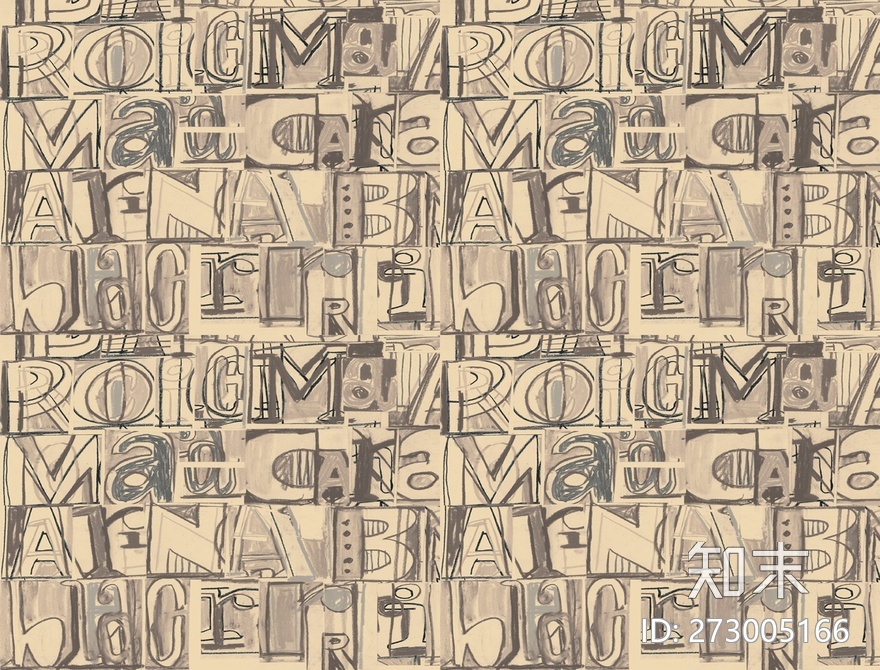 涂鸦壁纸贴图下载【ID:273005166】