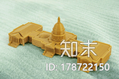 美国国会大厦3d打印模型下载【ID:178722150】