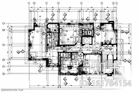 [天津]国际精品酒店室内装修施工图（含效果图）cad施工图下载【ID:161784154】