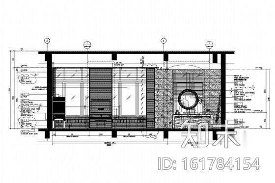 [天津]国际精品酒店室内装修施工图（含效果图）cad施工图下载【ID:161784154】