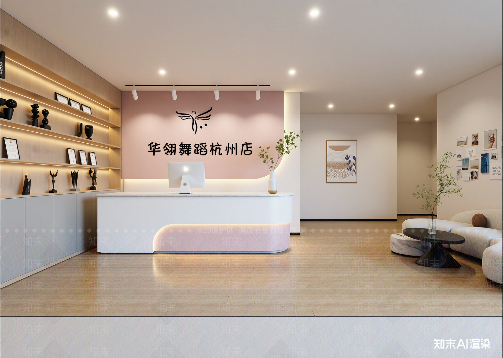 接待室3D模型下载【ID:1214009064】