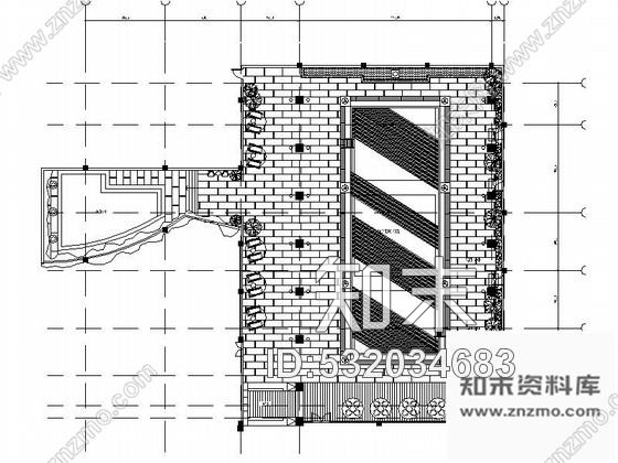 施工图江苏超五星级酒店游泳池室内装修图cad施工图下载【ID:532034683】