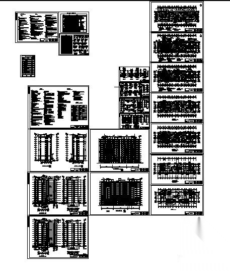 济南某小区十一层10、11号楼建筑施工图cad施工图下载【ID:149886154】
