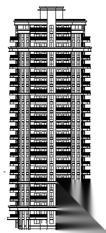 绿城－宁波某花园小区11号住宅楼建筑方案图cad施工图下载【ID:149845186】