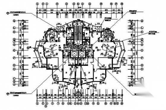 绿城－宁波某花园小区11号住宅楼建筑方案图cad施工图下载【ID:149845186】