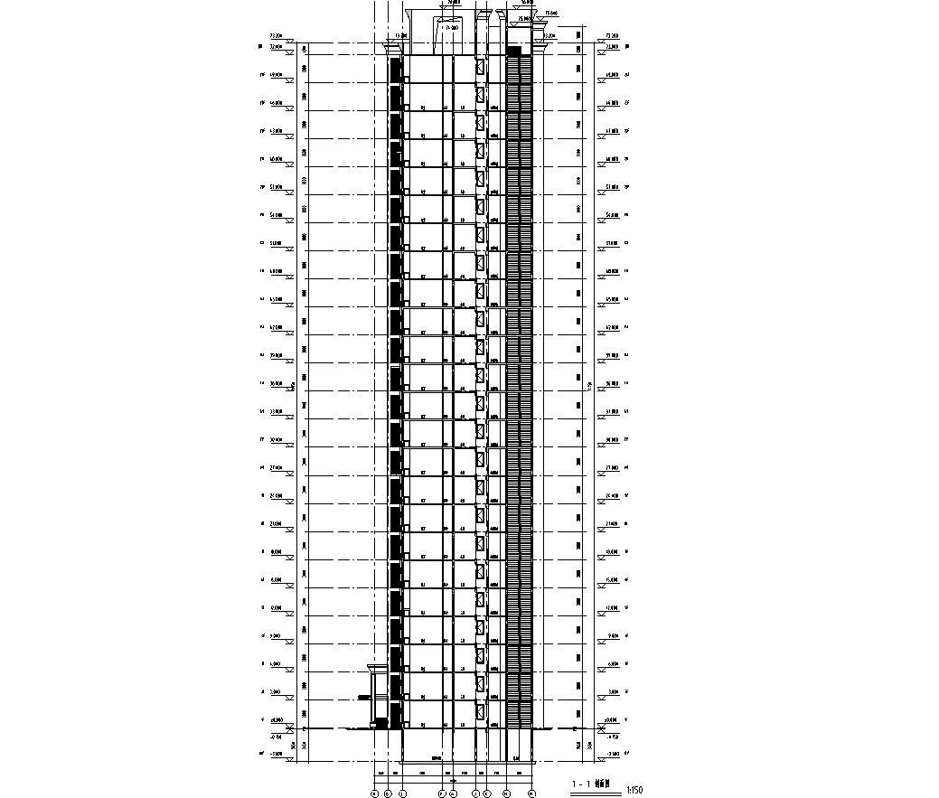 [江苏]特色欧陆风格建筑全套施工图设计（CAD）施工图下载【ID:149867159】