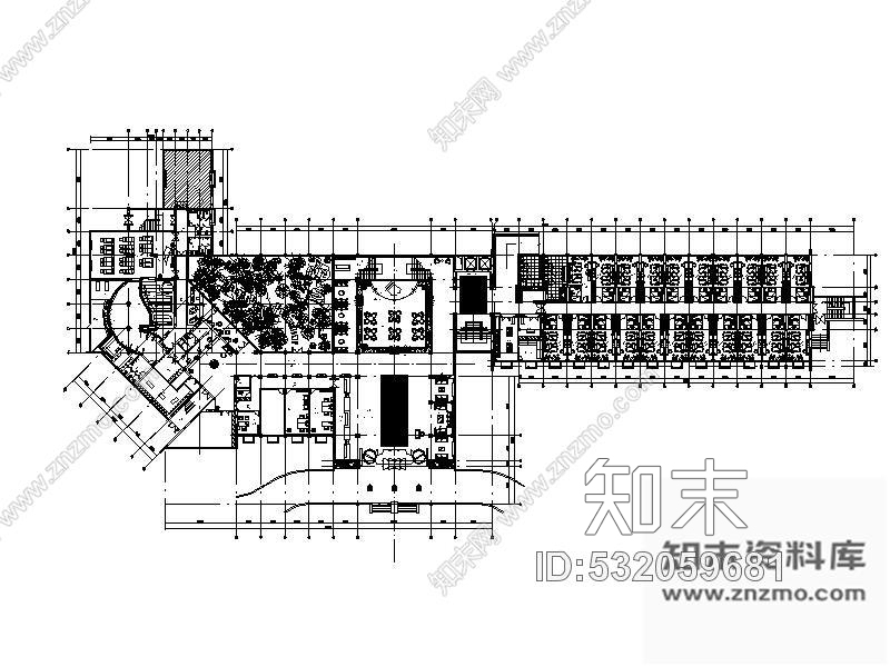 施工图某国际大酒店装修图(含效果)cad施工图下载【ID:532059681】