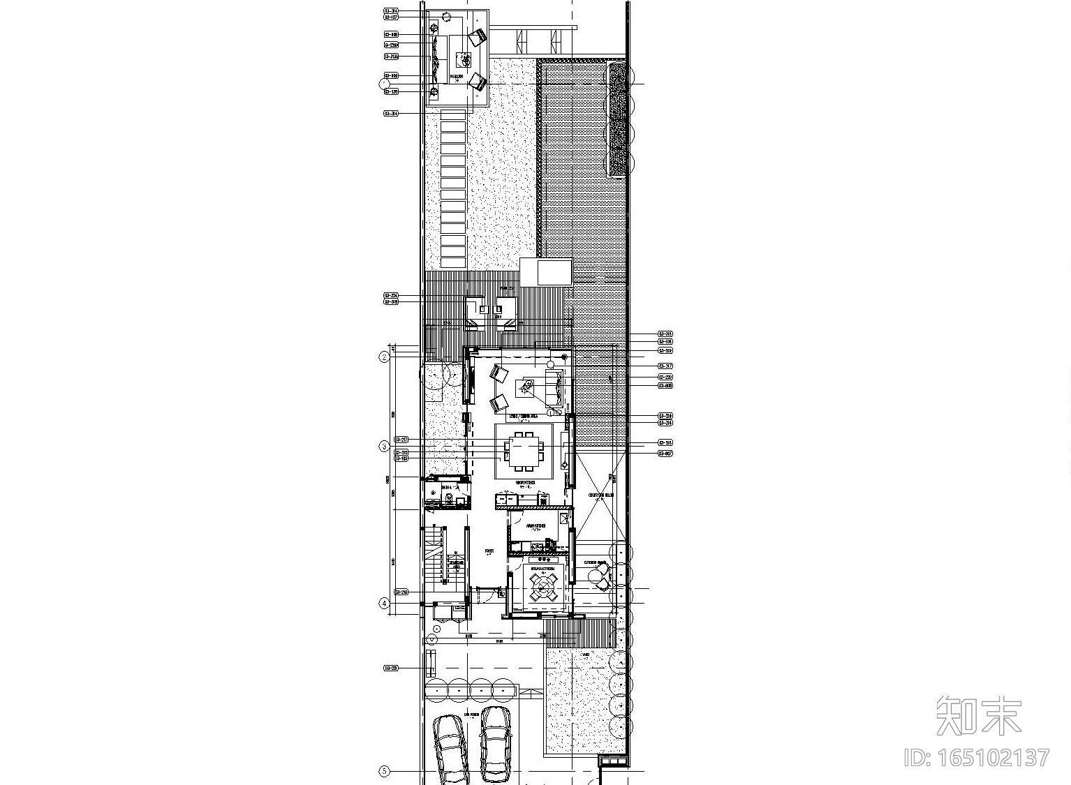 [海南]SCDA-三亚艾迪逊型私人别墅A+B户型室内装修CAD施...cad施工图下载【ID:165102137】