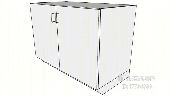 装饰柜SU模型下载【ID:17784698】