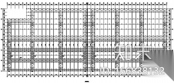 台州某公司大跨度厂房图纸cad施工图下载【ID:166838132】