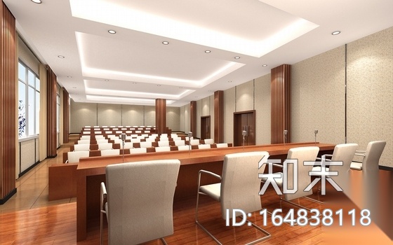 [陕西]著名大学综合性现代博物馆室内装修施工图（含效果...cad施工图下载【ID:164838118】