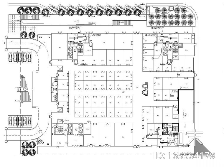 [重庆]某五星级大酒店全套装饰工程图（附效果图+物料表...cad施工图下载【ID:165564179】