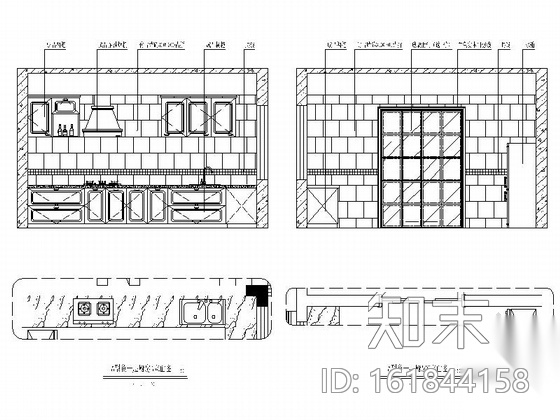 [重庆]高档三层古典欧式风格别墅施工图（含效果图）cad施工图下载【ID:161844158】