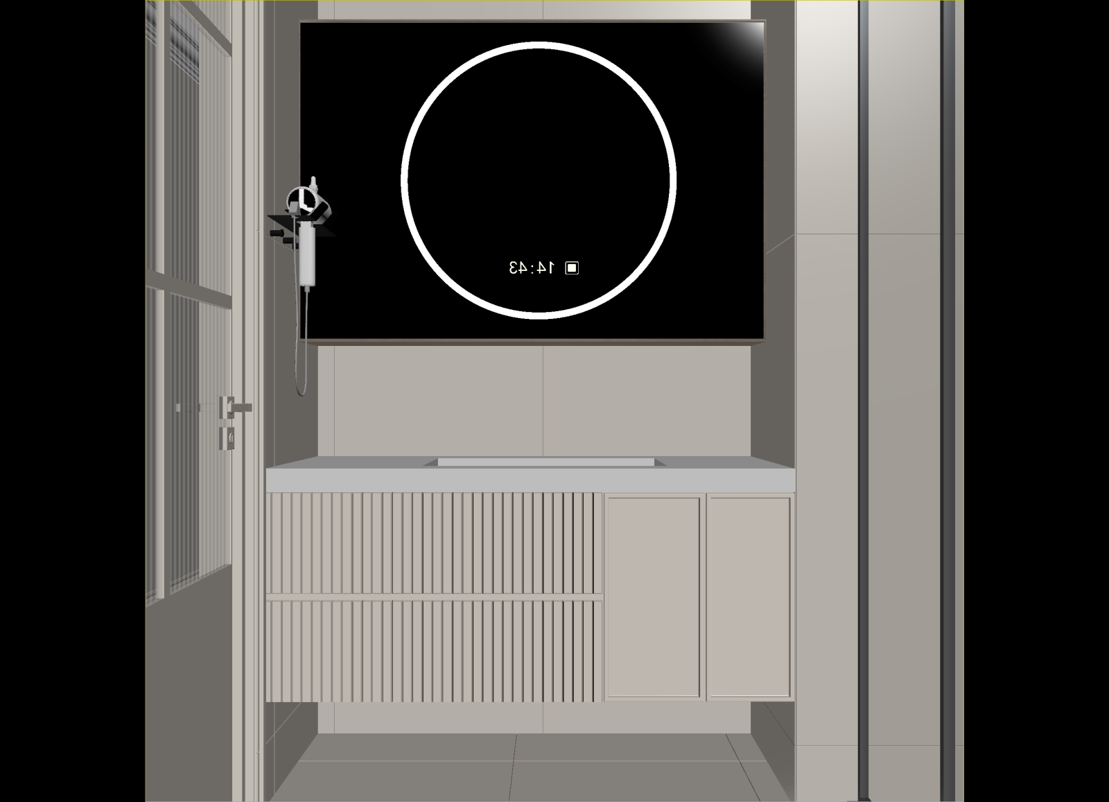 法式卫生间3D模型下载【ID:1214802519】