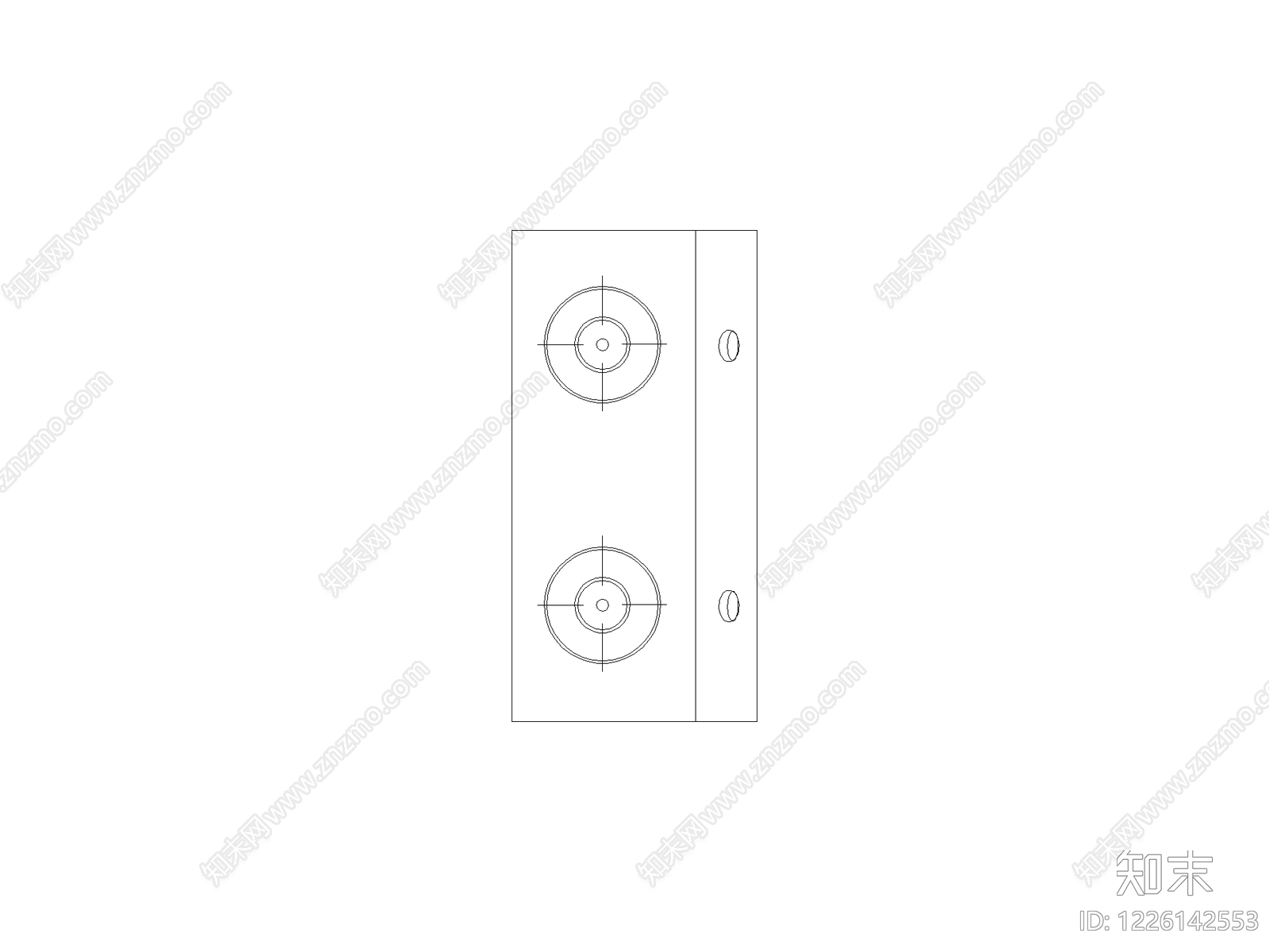 厨房设施CAD图纸