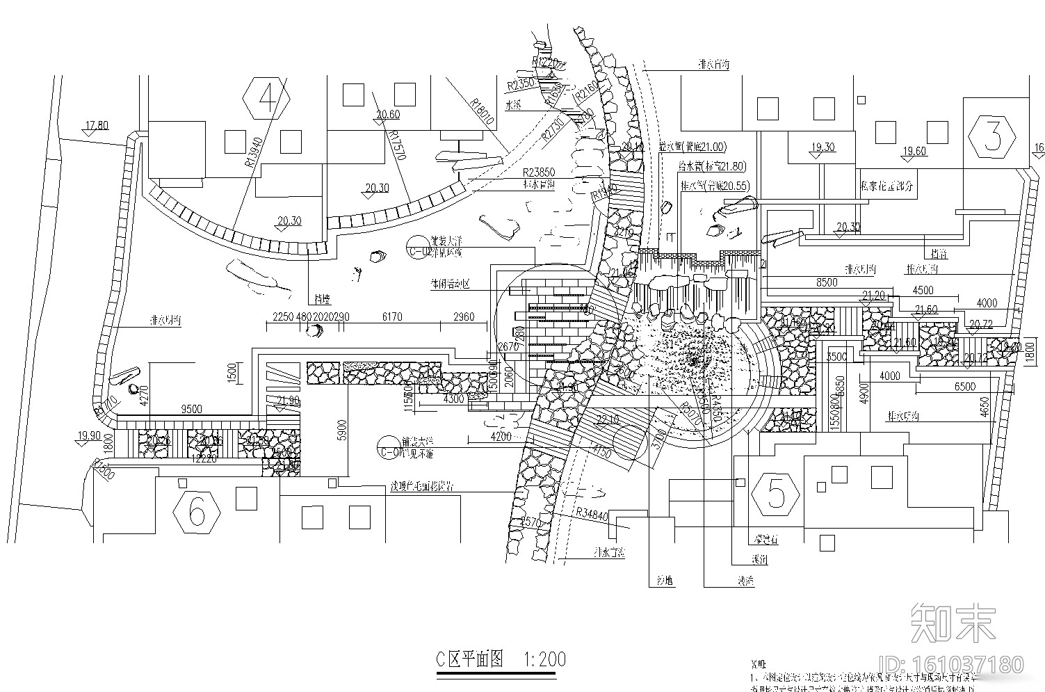 [浙江]杭州吴山公寓居住区景观CAD施工图施工图下载【ID:161037180】