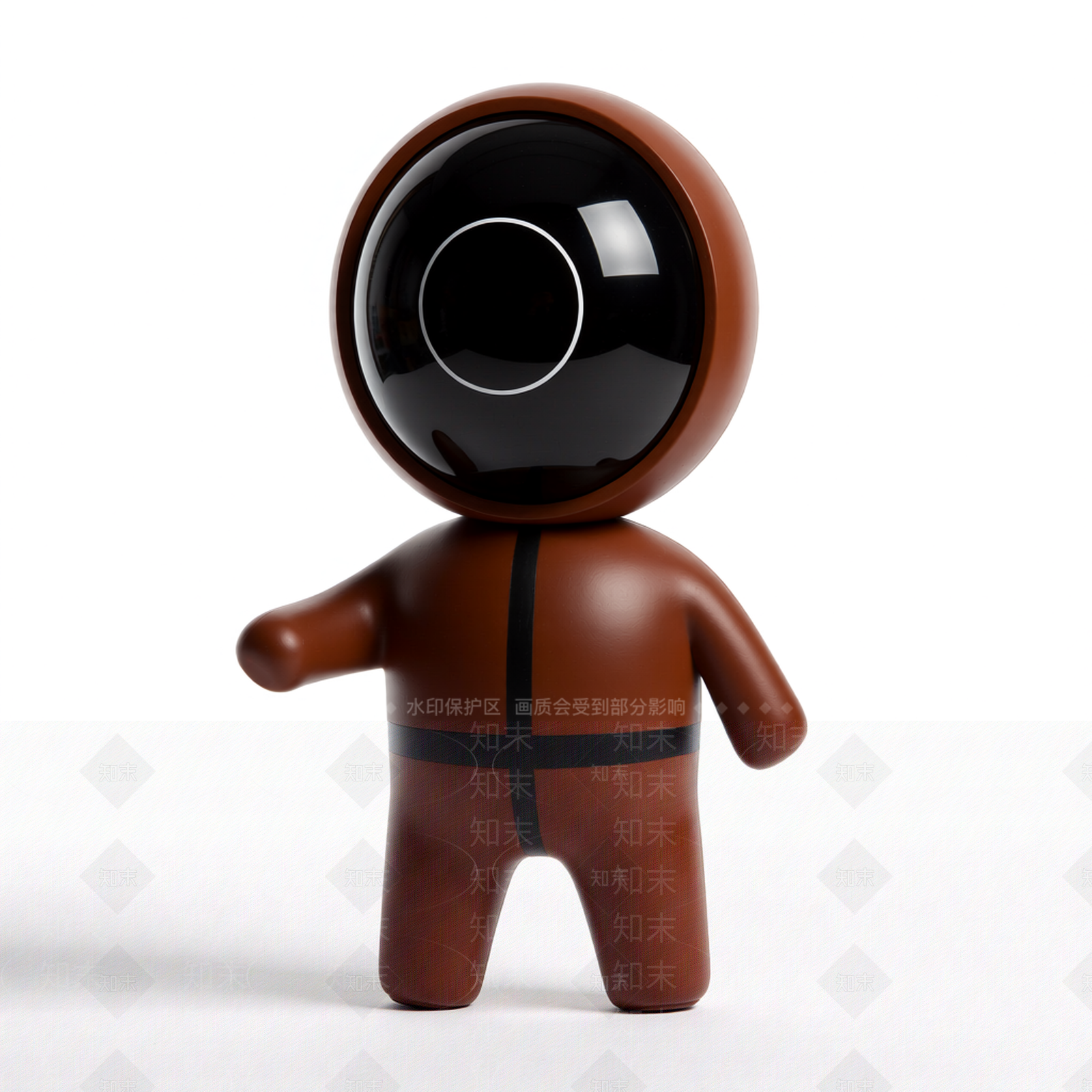 宇航员造型雕塑3D模型下载【ID:1206195360】