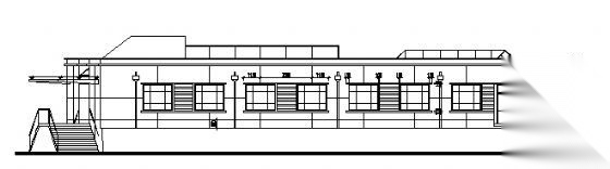 某单层办公大厅全套建筑方案图cad施工图下载【ID:149944185】