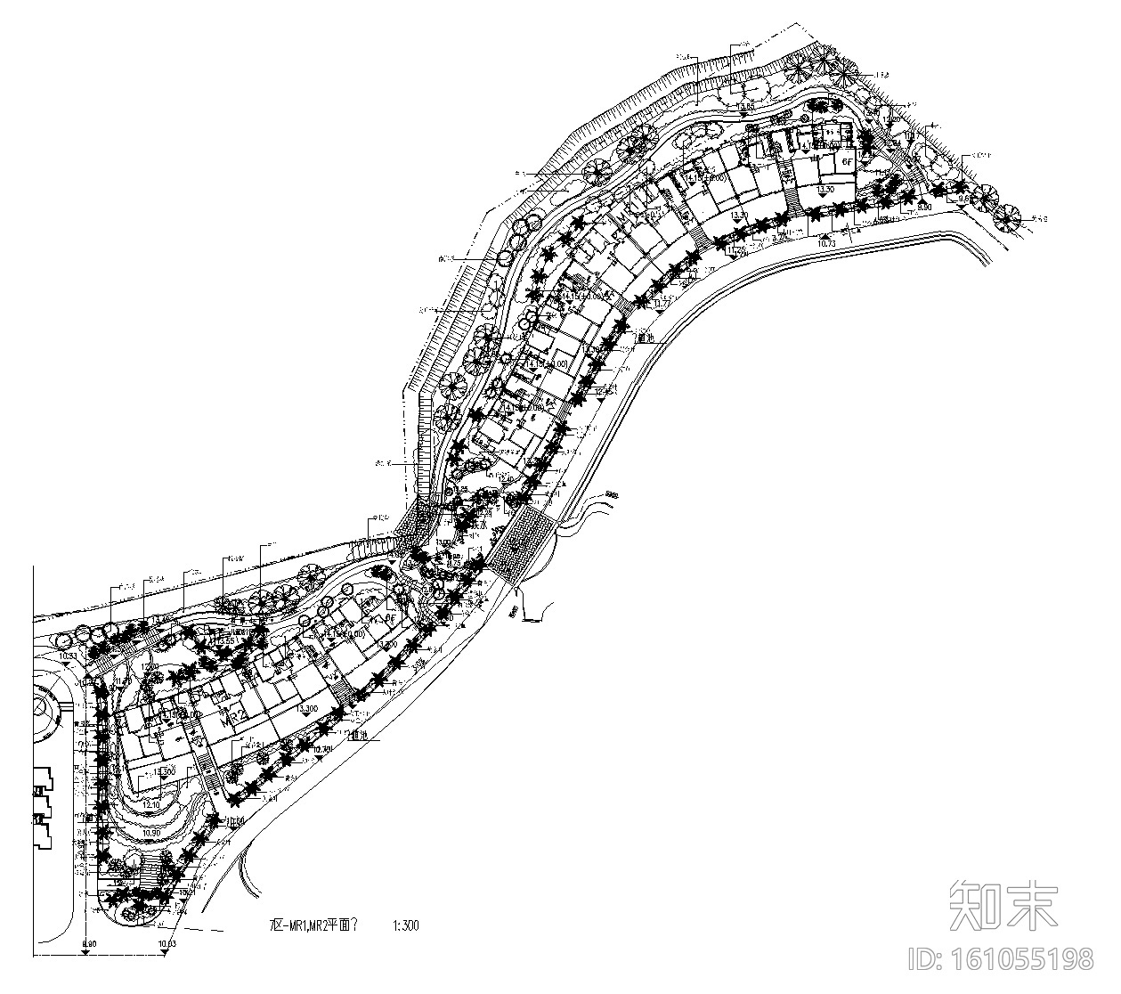 [广东]珠海美丽湾居住区景观设计CAD施工图cad施工图下载【ID:161055198】