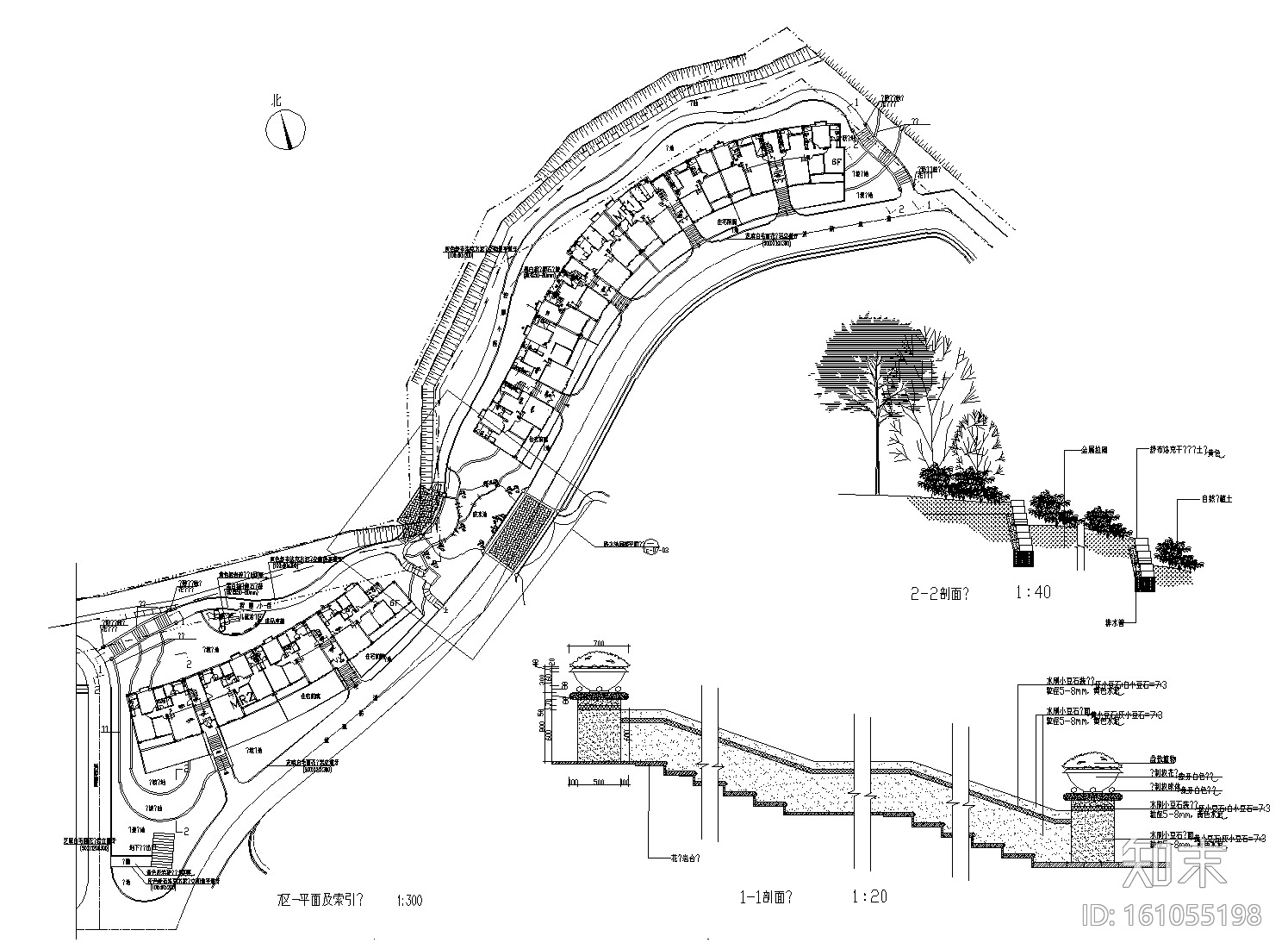 [广东]珠海美丽湾居住区景观设计CAD施工图cad施工图下载【ID:161055198】