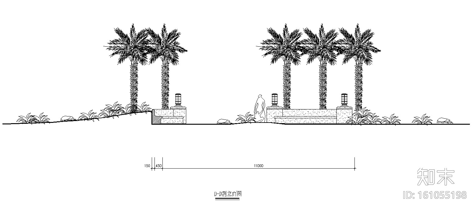 [广东]珠海美丽湾居住区景观设计CAD施工图cad施工图下载【ID:161055198】