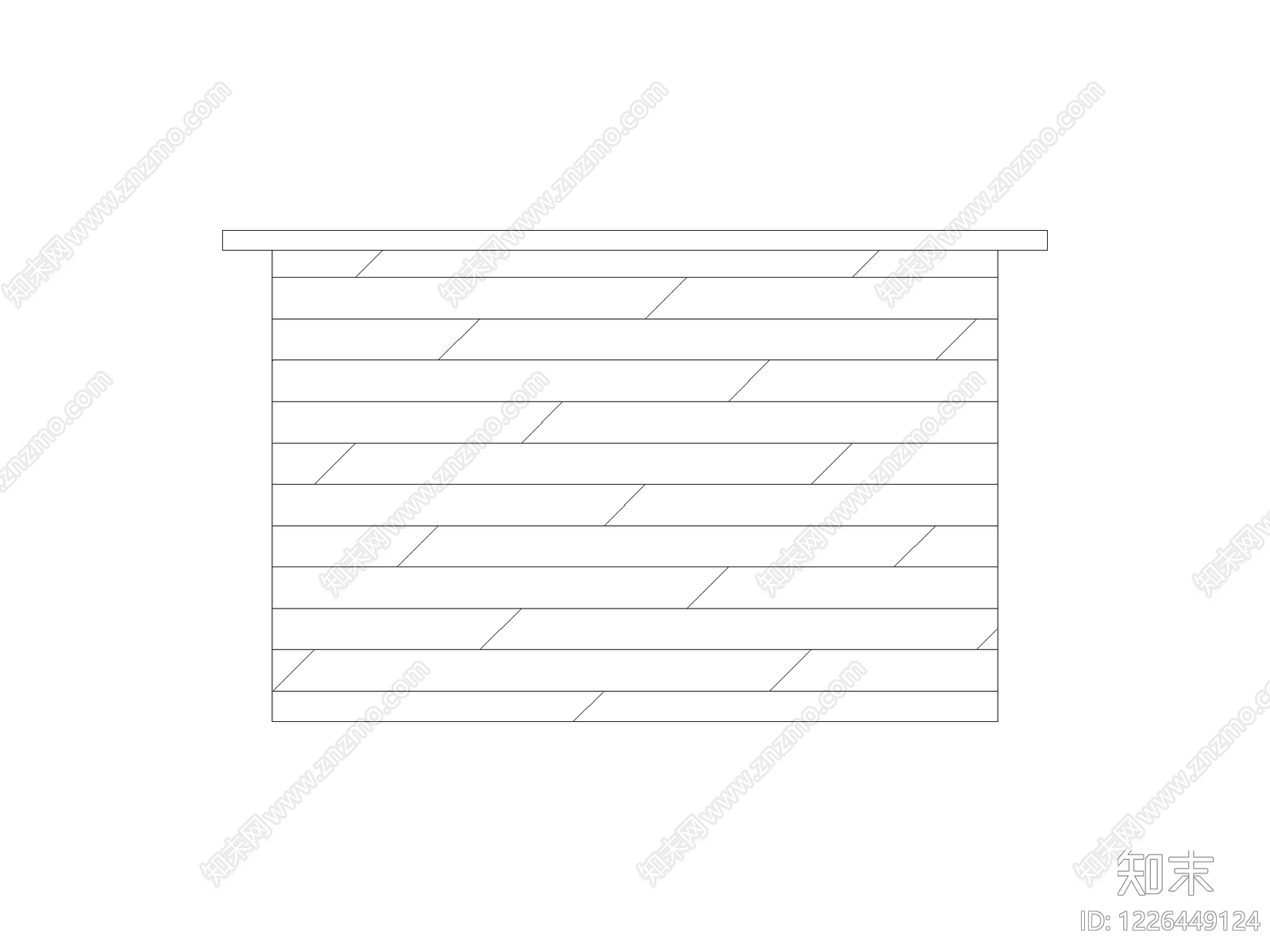 柜门cad施工图下载【ID:1226449124】