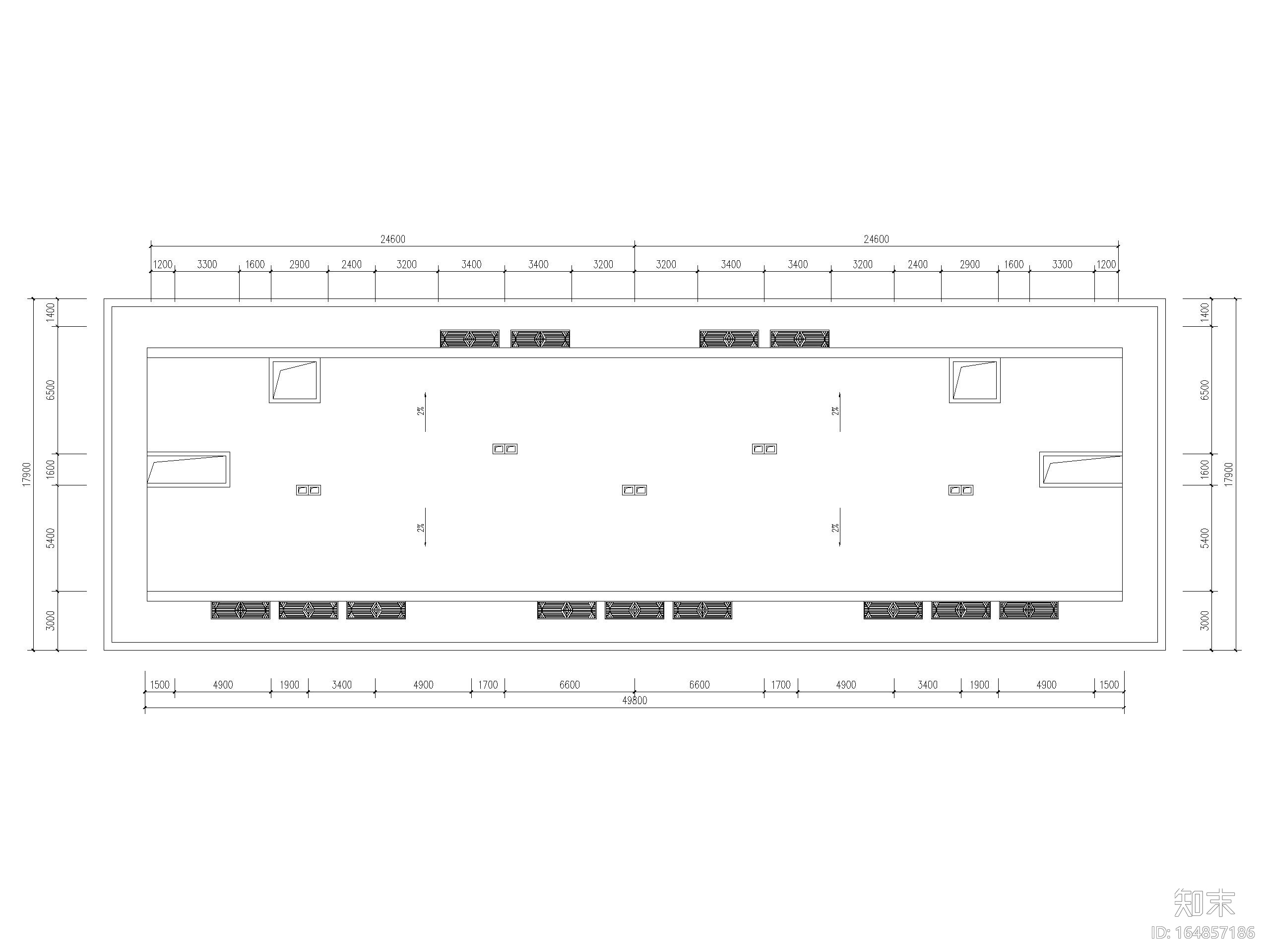 飞行公馆公寓建筑方案图CAD_首都航空施工图下载【ID:164857186】