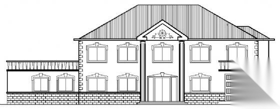 本溪大峪新区某二层别墅建筑方案图施工图下载【ID:149920188】