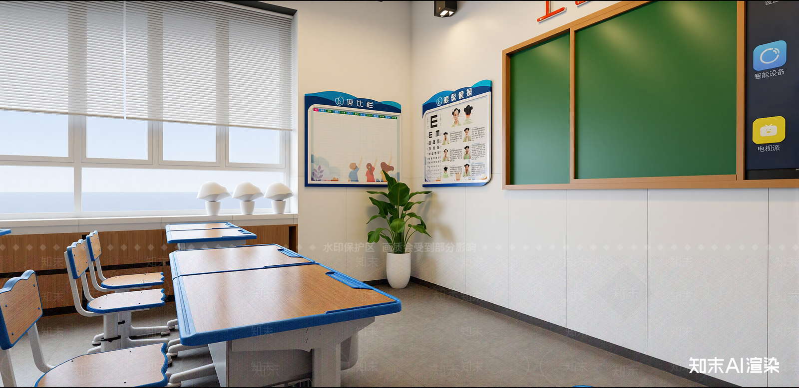 现代其他学校空间SU模型下载【ID:1215931342】