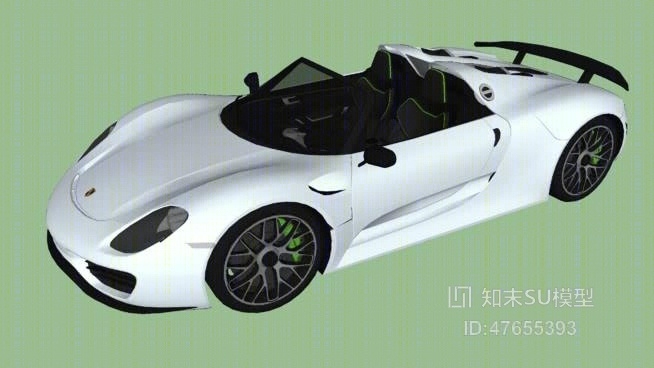 赛车SU模型下载【ID:47655393】