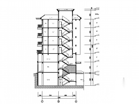 [云南]住宅区规划及框架结构高层住宅楼建筑施工图（知名...cad施工图下载【ID:165940170】