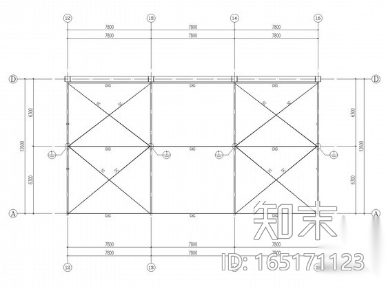 五层框架加建钢结构餐厅施工图cad施工图下载【ID:165171123】